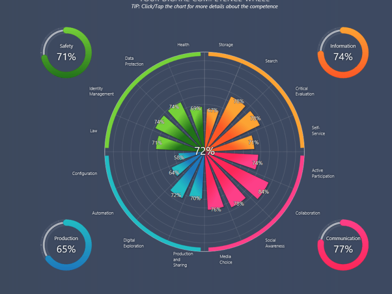 Digital Competence Wheel